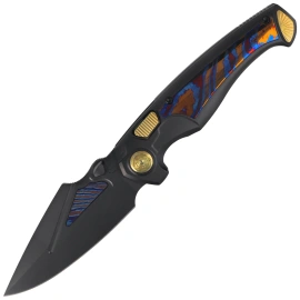 Remette Scepter Knife Black Titanium/Timascus, Black DLC M390 (SCPT-B)