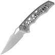 Civivi Anaaki Knife Gray Aluminum, Satin Nitro-V (C24039-2)