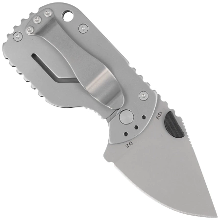 Nóż składany Böker Plus Subcom 2.0 Black Zytel, Beadblast D2 by Chad Los Banos (01BO525)