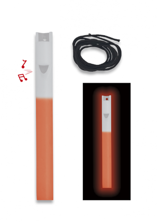 Światło chemiczne z gwizdkiem Barbaric 6'' / 150mm, Red (33514-R)