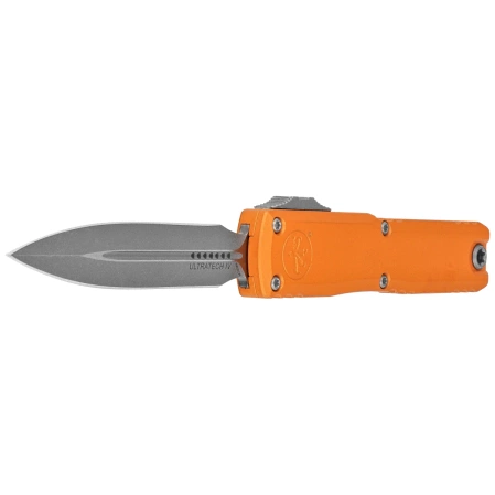 Microtech Ultratech Gen IV D/E OTF Knife Tequila Sunrise Aluminum, Apocalyptic M390MK by Tony Marfione (11224-10APTE)