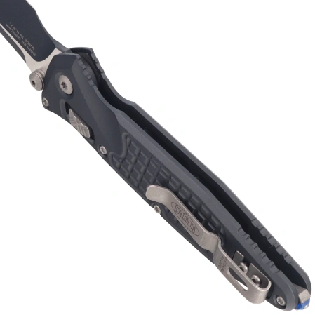 Microtech Socom Ram-Lok S/E Knife Ceracote Sniper Gray Frag Aluminum, Ceracote Sniper Gray M390MK by Tony Marfione (160RL-1FRCSG-Z13)