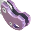 Bestechman Turtle Knife Purple Titanium, Bead Blasted 14C28N (BM20B)