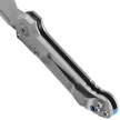 Microtech LUDT Gen III S/E Marfione Select Automatic Knife Stonewashed Slab Side Titanium, Blue HW, Stonewashed M390MK by Tony Marfione (1135-10MS3)
