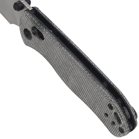 Kizer Drop Bear 2 Knife Black Micarta, Satin Nitro-V by Azo (V3619.2KS1)