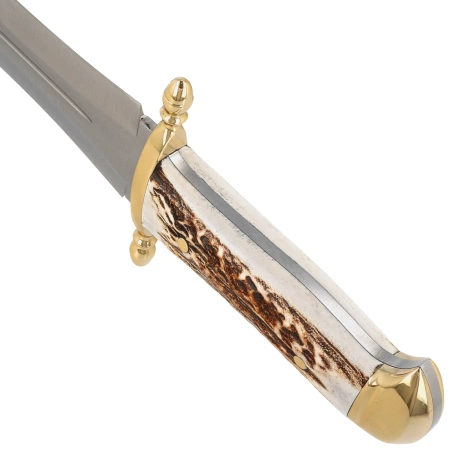 Muela Podenquero Deer Stag, Satin X50CrMoV15 knife