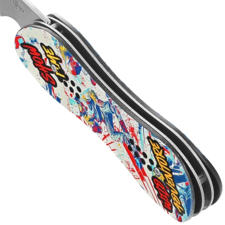 Nóż składany Third Decor Habitat Snowboarder Graphic Aluminium, Mirror 420 (TH-N119B)
