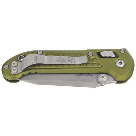 Nóż składany Microtech LUDT Ram-Lok T/E OD Green Frag Aluminium, Apocalyptic M390MK by Tony Marfione (1136RL-10APFROD)