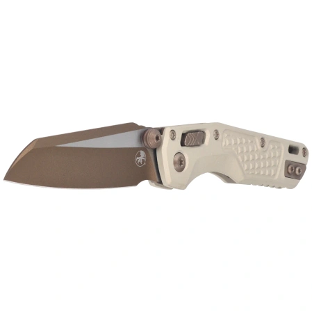 Microtech MSI Ram-Lok Mini S/E Knife Champagne Gold Frag Aluminium, Gold M390MK by Tony Marfione (210M-10FRCG-C19Z23)
