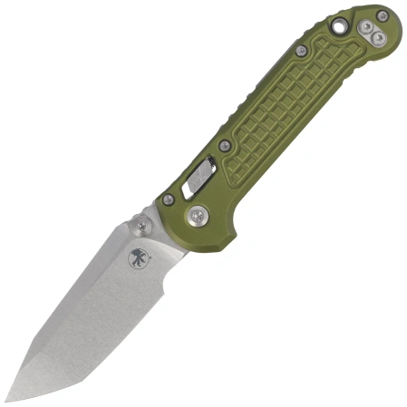 Nóż składany Microtech LUDT Ram-Lok T/E OD Green Frag Aluminium, Stonewashed M390MK by Tony Marfione (1136RL-10FROD)