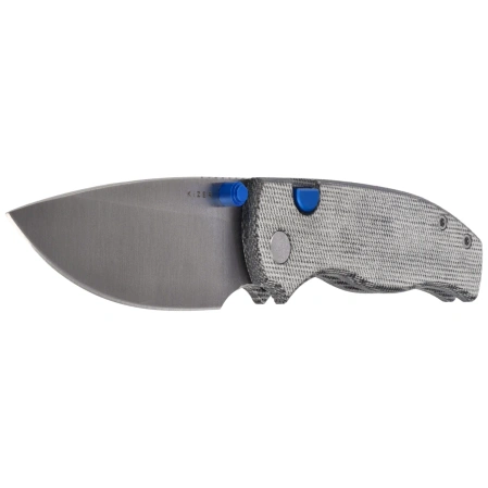 Nóż składany Kizer Glaux Black Norplex UltreX Micarta, Satin 14C28N (V3801A1)