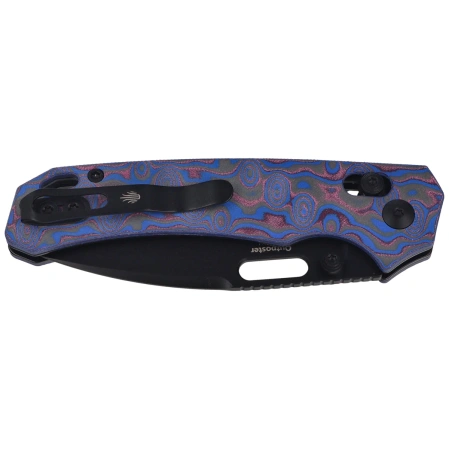 Kizer Outposter Knife Vortex Micarta, Black PVD Nitro-V (V3802CDA2)