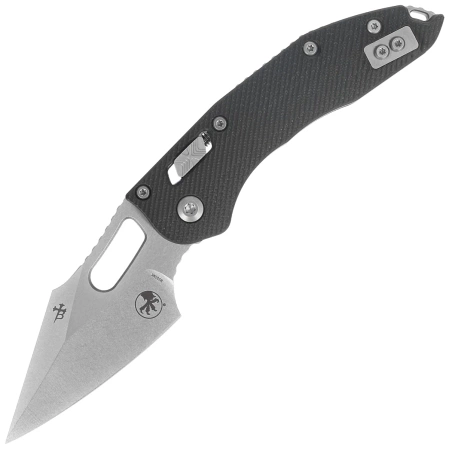 Microtech Stitch Ram-Lok S/E Knife Black Fluted G10, Stonewashed M390MK by Borka Blades and Tony Marfione (169RL-10FLGTBK)