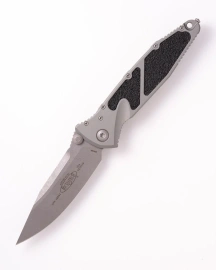 Nóż składany Microtech Socom Elite S/E-M Natural Clear Aluminum, Apocalypotic M390MK by Tony Marfione (160-10APNC)