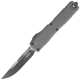 Microtech Ultratech Gen IV S/E OTF Knife Natural Clear Aluminum, Black M390MK by Tony Marfione (11214-1NC)