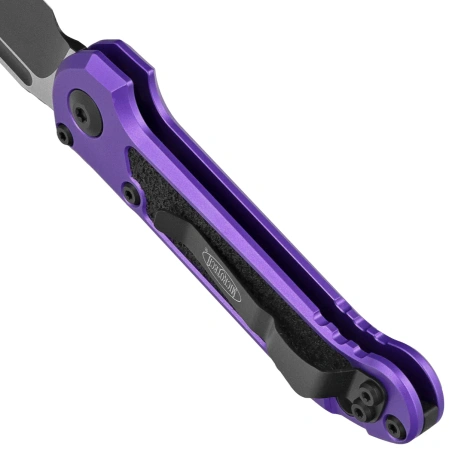 Microtech LUDT Gen III S/E Automatic Knife Purple Aluminum, Purple Cerakote M390MK by Tony Marfione (1135-1PU)