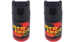 2x KKS ProTect Pepper Gas Set 40ml, Cone (2x01440-C)