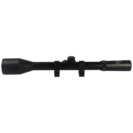 Genetic Optik 4x28 Mil-Dot rifle scope, Mount (GO-4x28-MD)