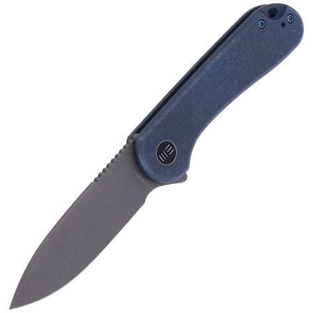 Nóż składany WE Knife Elementum Blue Titanium, Gray Stonewashed CPM-20CV (WE18062X-2)