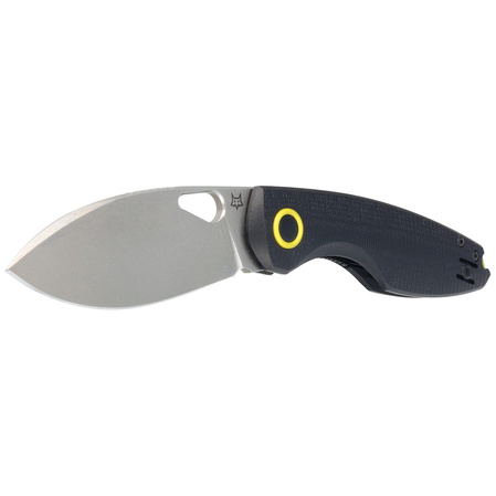 FOX Chilin Black G10, Stonewashed N690Co by Jesper Voxnæs (FX-530 G10B)