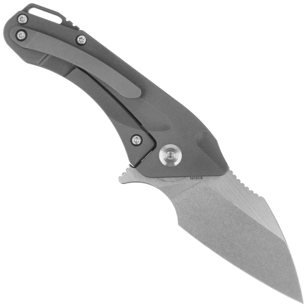 Bestech Goblin Knife Dark Grey Titanium/Carbon Fiber, Stonewashed/Satin CPM S35VN (BT1711E)