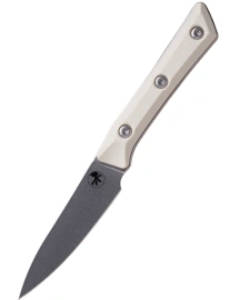 Microtech Pairing Kitchen Knife Ivory G10, Stonewashed M390MK (3500-10IV)