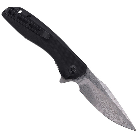 CIVIVI Knife Baklash Black G10, Damascus (C801DS)