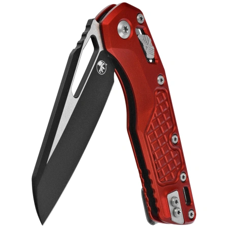 Nóż składany Microtech MSI S/E Merlot Frag Aluminium, Black M390MK by Tony Marfione (210-1FRMR)