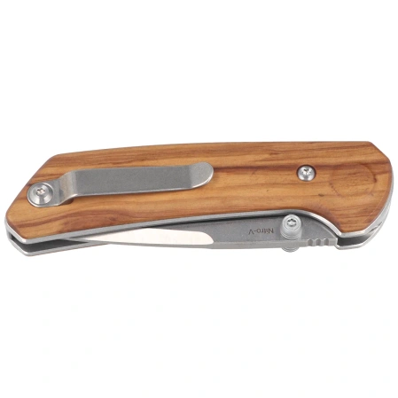 Reate PL-XT V2 Knife Olive Wood, Satin Nitro-V (PL-XT V2 OW SAT)