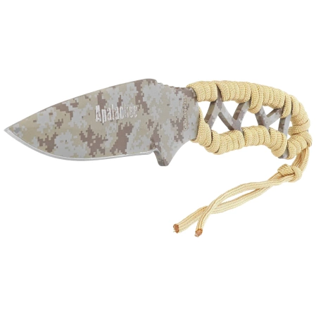 Martinez Albainox Apalachee Stringing Knife, Arid Camo 3Cr13MoV (32251)
