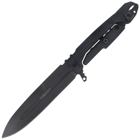Extrema Ratio Silente Knife, Black Forprene, Black MIL-C N690 (04.1000.0370/BLK)