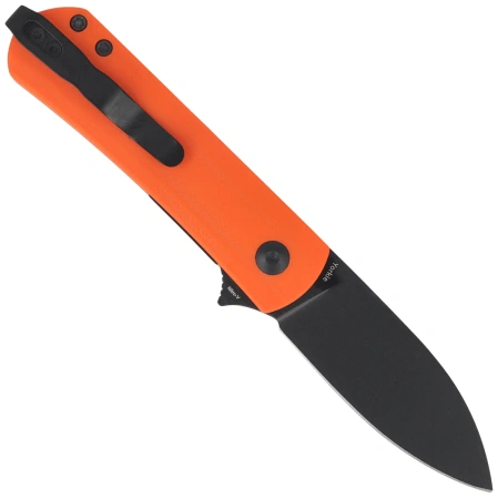 Kizer Yorkie Knife Orange G10, Black PVD Nitro-V by Ray Laconico (V3525A2)