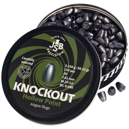 JSB Slug KnockOut .30 / 7.62 mm, 3.25 g, 150 pcs (546130-150)
