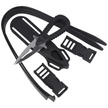 Nóż nurkowy MAC MicroSub Race Black ABS, Mirror W 1.4060