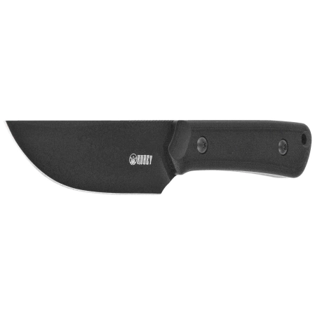 Kubey Knife Thorn Black G10, Blackwashed 14C28N by Scott Halpern (KU413B)