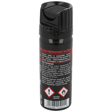 Sharg Nato Defence Gel 2mln SHU Pepper Spray, Cone 50ml (40050-C)