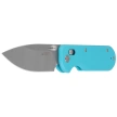 Kubey Bedrock Knife Light Blue G10, Satin D2 (KU505B)