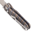 Bestechman Sprite Knife Flamed Titanium, Stonewashed/Satin M390 (BMK21C)