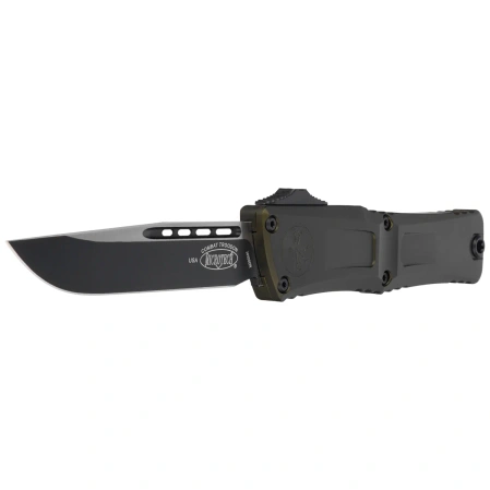 Microtech Combat Troodon Gen III S/E OTF Knife OD Green Aluminum, Black M390MK by Tony Marfione (1143-1OD)