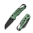 Civivi Pragma Knife Green Aluminum, Black Stonewashed Nitro-V (C23062B-3)