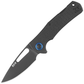 MKM Lov Knife Black FRN, Black Top Shield N690 by Jesper Voxnæs (MK LV-PBK)