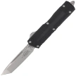 Nóż automatyczny OTF Microtech Scarab II Gen III T/E Black Aluminium, Stonewashed M390MK by Tony Marfione (1279-10)