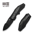 WeKnife Coral Black Titanium/Aluminum Foil Carbon Fiber, Black Stonewashed CPM 20CV by Gustavo T. Cecchini (WE24044-1)
