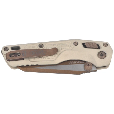 Microtech MSI Ram-Lok Mini S/E Knife Champagne Gold Frag Aluminium, Gold M390MK by Tony Marfione (210M-10FRCG-C19Z23)