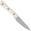 Microtech Pairing Kitchen Knife Ivory G10, Stonewashed M390MK (3500-10IV)
