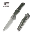 WeKnife 702XI LE No 145/150 Gray Titanium/Jungle Wear Fat Carbon, Stonewashed M390 (WE07B-4)