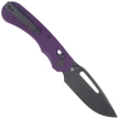 Kubey Stalker Knife Purple G10, Blackwashed D2 by Johan Jordaan (KU504D)