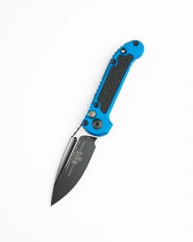 Nóż automatyczny Microtech LUDT Gen III S/E Blue Aluminium, Black M390MK by Tony Marfione (1135-1BL)