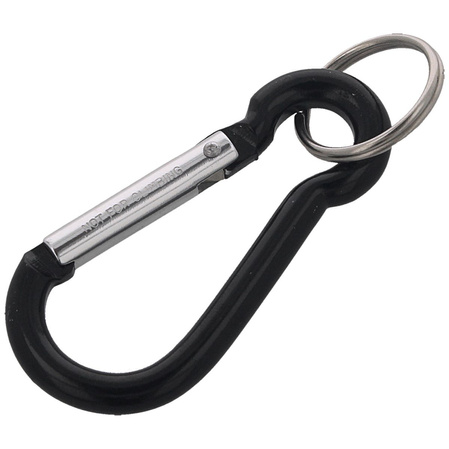 Carabiner Fox 6 Aluminum (IO-30706 BLACK)