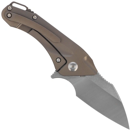 Bestech Goblin Knife Black Titanium / Carbon Fiber, Stonewashed / Satin CPM S35VN (BT1711A)